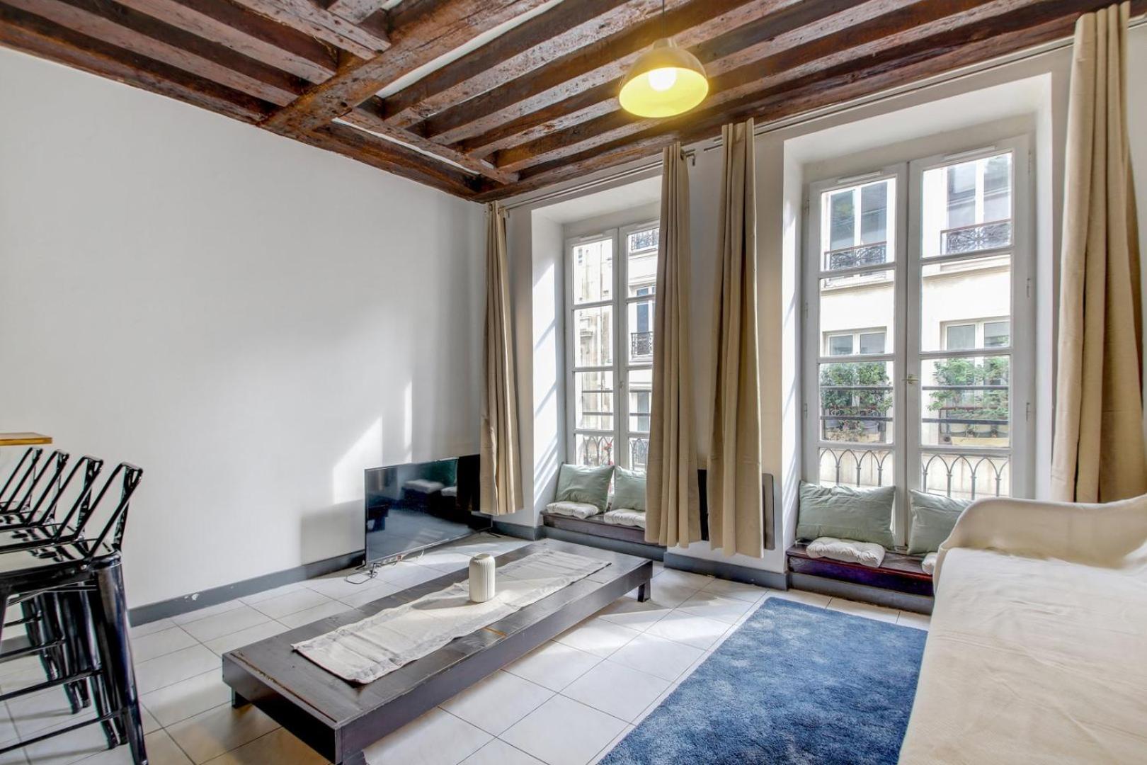 Paris Marais Lombards Lägenhet Exteriör bild