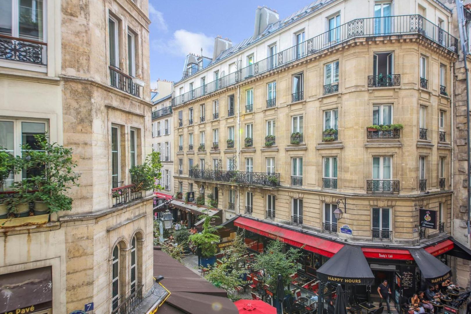 Paris Marais Lombards Lägenhet Exteriör bild